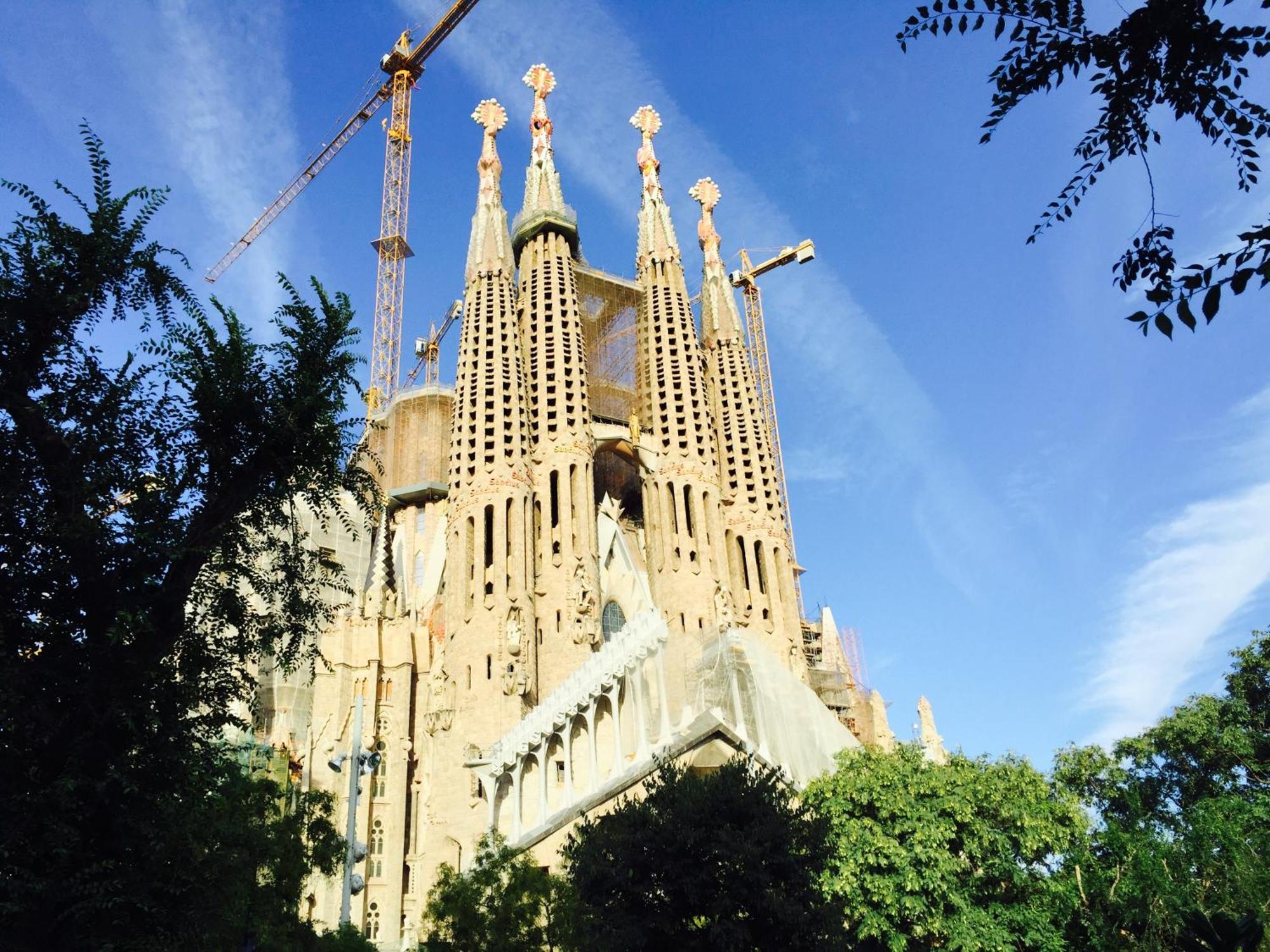 Apartment Bright Sagrada Familia Барселона Экстерьер фото